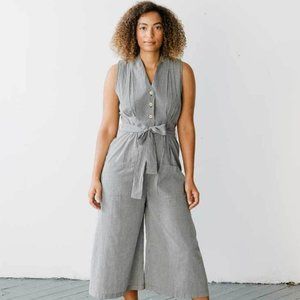 Seek Collective Simone Romper - black gingham